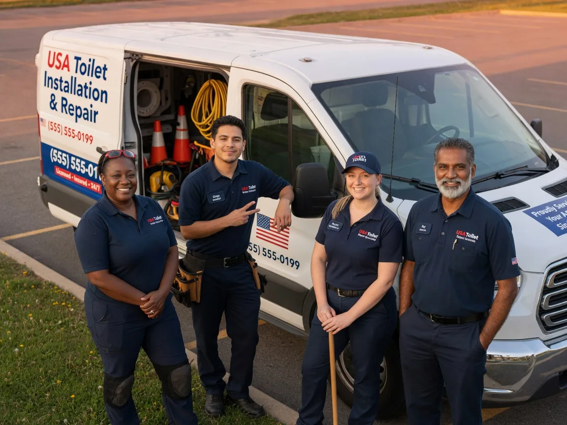 Toilet Installation company in Low Moor, IA
